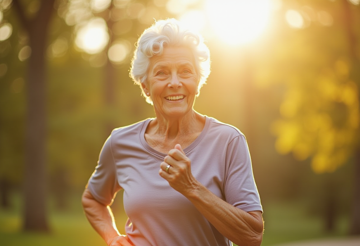 Групові заняття йогою для людей старшого віку в frondishel